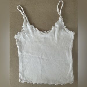 White Hollister Cami Tank